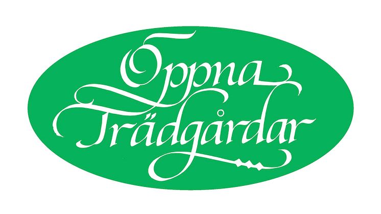 Öppna Trädgårdar logo