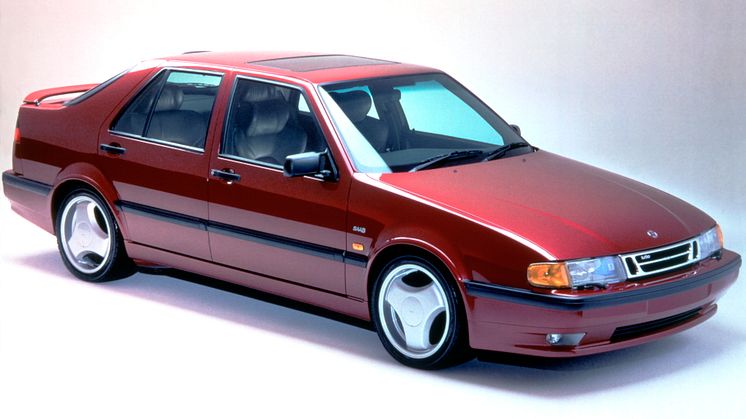 Konceptbilen Saab 9000 Ecosport visades 1992 med flera tekniska innovationer, som en förlaga till 9000 CS Aero (Foto Saab)