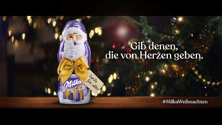 Milka ruft in diesem besonderen Jahr erneut dazu auf, den persönlichen Helden etwas zurückzugeben