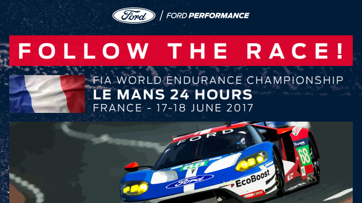 FORD LIVE AT LE MANS!