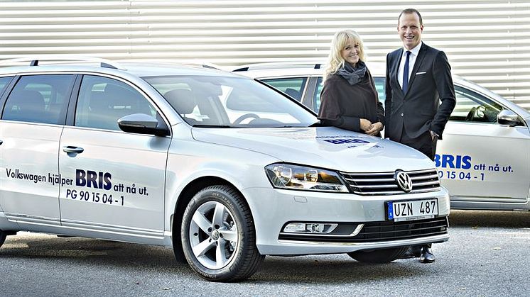 Volkswagen stöttar Bris i deras viktiga arbete