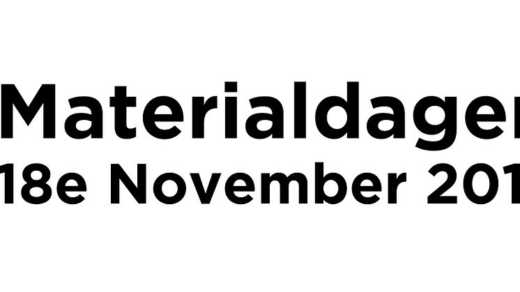 Pressinbjudan till Materialdagen 2015