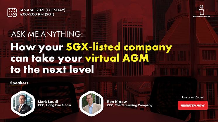 Ask Me Anything: How your SGX-listed company can take your virtual AGM to the next level