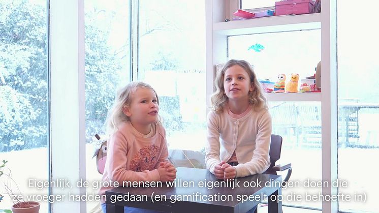"Gamification" uitgelegd door de kinderen van Caroline Van Cauwelaert, CCO Bagaar