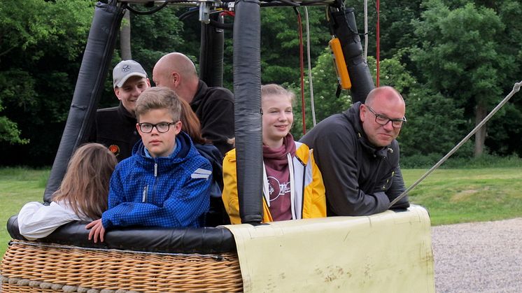 Ballonfahrt für Bärenherz-Familien: Kokopelli Ballooning macht es möglich