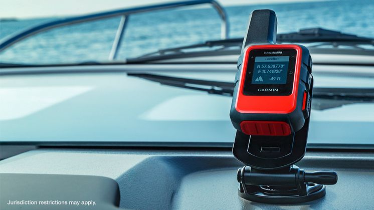 Garmin® inReach® Mini Marine Bundle: En toveis satellittkommunikasjonsenhet optimalisert for eventyr til havs