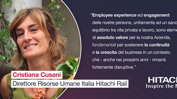 Cristiana Cusani, Direttore Risorse Umane Italia