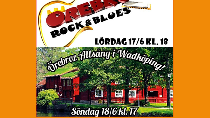 Blues & BBQ och allsångspremiär i Wadköping