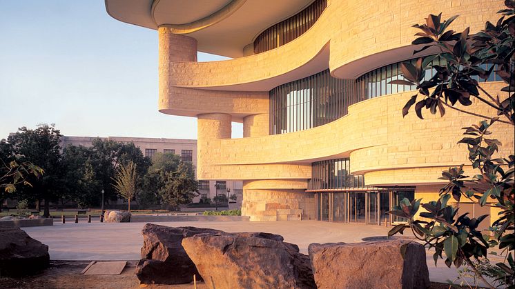 National Museum of the American Indian in Washington _ Provided by Douglas Cardinal Architect Inc