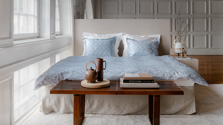 Ta en titt på CURA of Sweden's nya sängkläder i bomullssatin!
