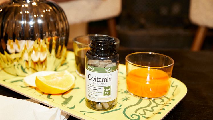 Nu lanserar vi C-vitamin med Time Release funktion!
