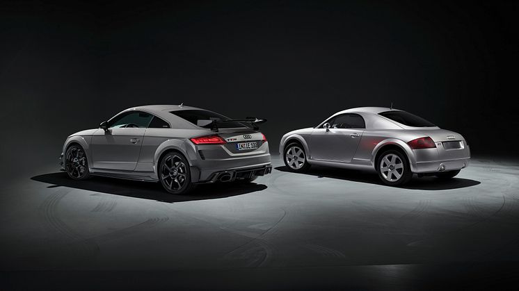 Audi TT RS Coupé iconic edition og Audi TT Coupé konceptbil