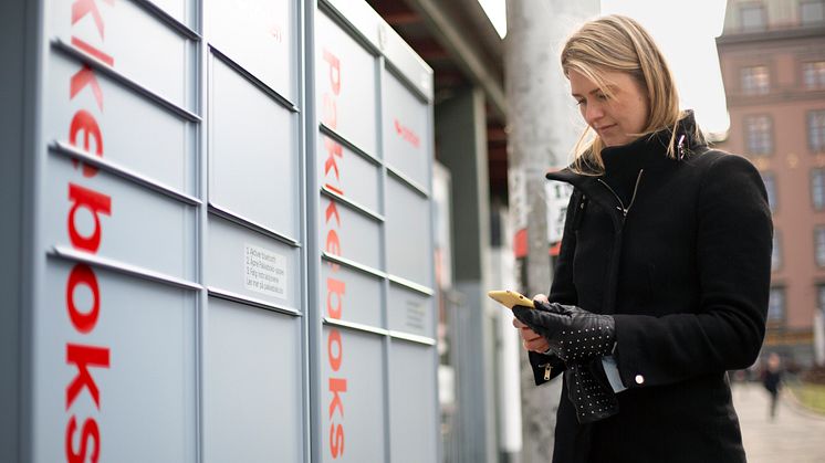 NYE PAKKEBOKSER: Siden 2020 har Posten økt antall utleveringssteder i Nordland med over 80 prosent. FOTO: Posten