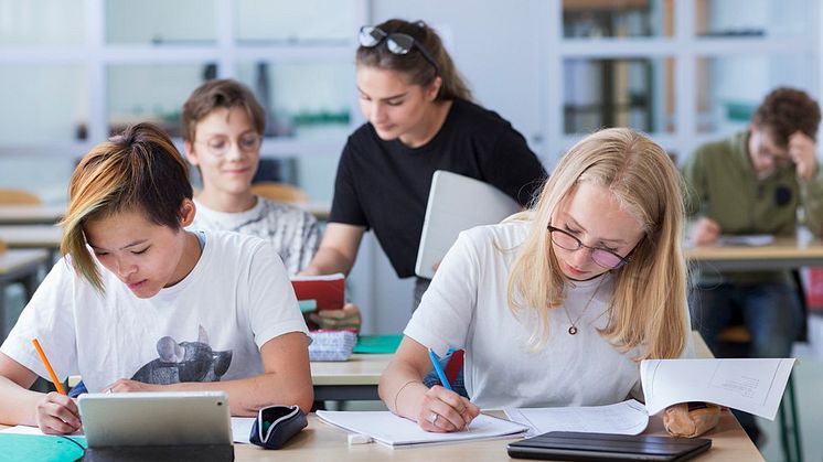 Det blir undervisning i skolan till hösten. Foto: Susanne Kron, Scandinav bildbyrå