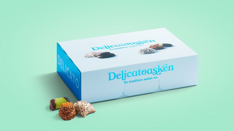 DELICATOASKEN ÄR TILLBAKA! KOLLA IN ÅRETS NYA "PRALIN"!