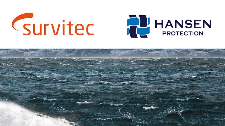 Survitec kjøper opp Hansen Protection og styrker sin posisjon som globalt ledende leverandør innen maritimt rednings- og sikkerhetsutstyr.