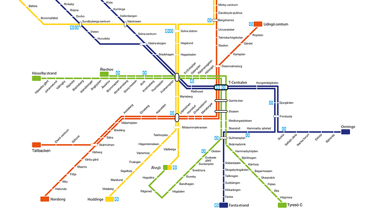 Tunnelbanan i fokus i Stockholm 2070
