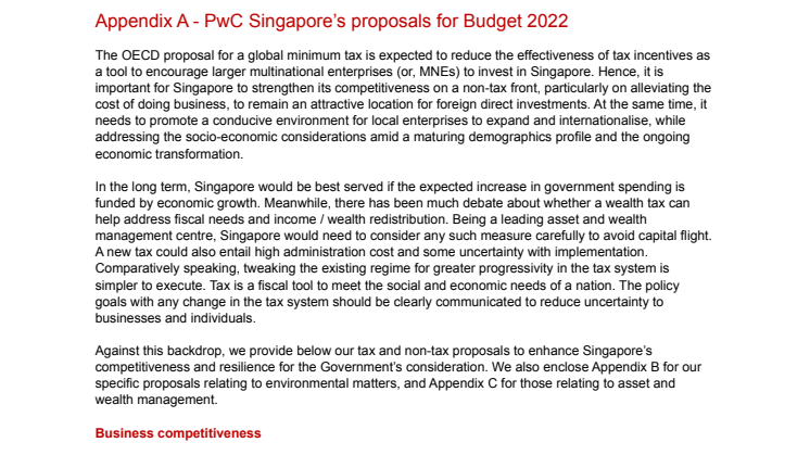 Appendix A - PwC Singapore’s proposals for Budget 2022 .pdf