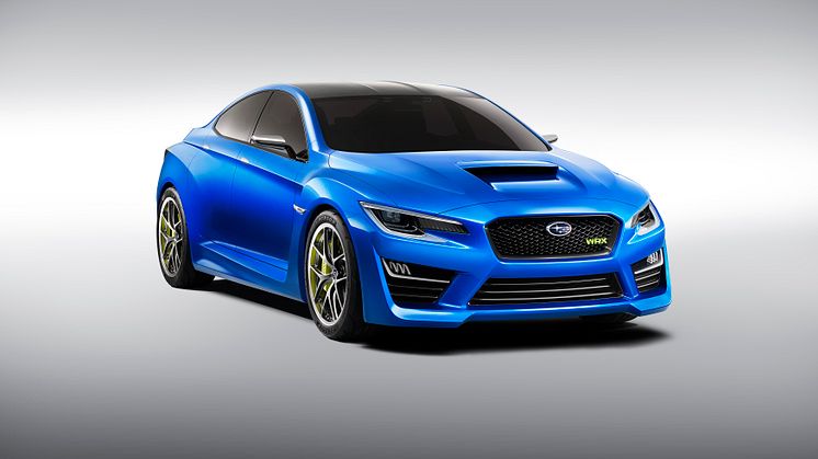 Världspremiär för Subaru WRX Concept i New York