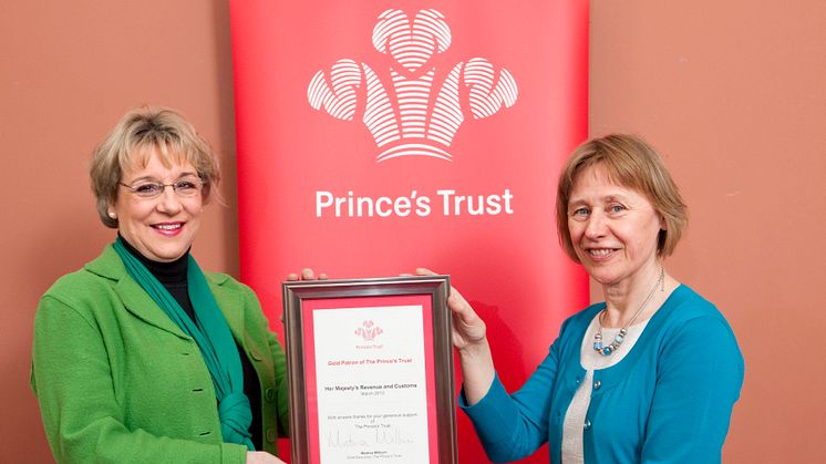 HMRC wins award from The Prince’s Trust