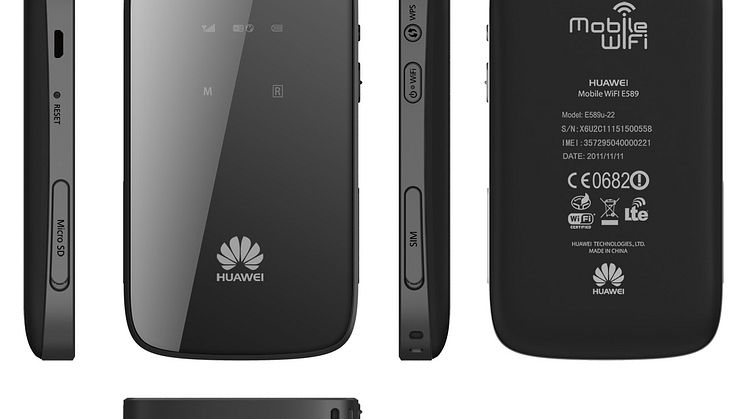 Huawei R589 router för mobilt bredband