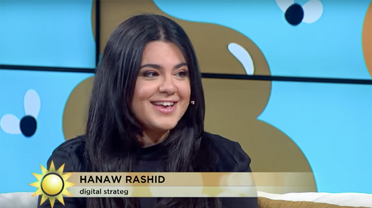 Hanaw Rashid om emojis i TV4