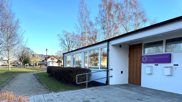 Kliniken i Genarp. Foto: Folktandvården Skåne