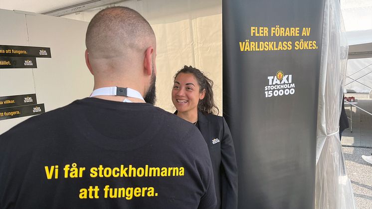 Under Järvaveckan får ni möjlighet att träffa Taxi Stockholms rekryteringsansvariga 