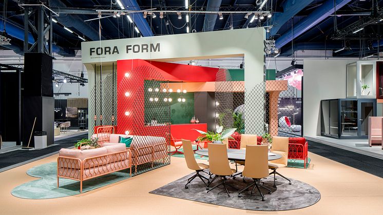 LINK arkitektur har stått for utforming av utstilling til Stockholm Furniture & Light Fair 2018
