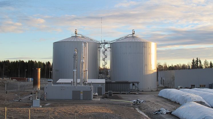 Biogödslet produceras i biogasanläggningen på Mosserud i Karlskoga.