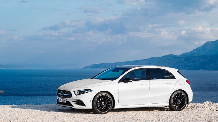 Nya Mercedes-Benz A-Klass lanseras i helgen 4-6 maj.