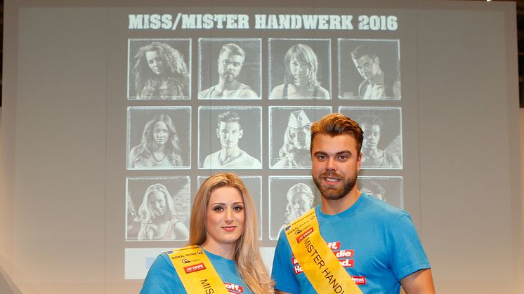 Deutschland hat eine neue Miss und einen neuen Mister Handwerk