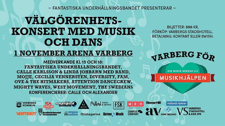 VARBERG FÖR MUSIKHJÄLPEN