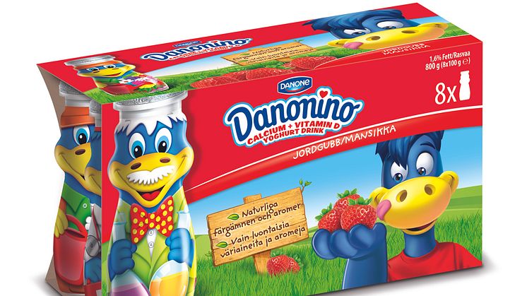 Danonino Drickyoghurt Dino 8x90