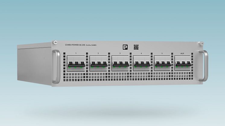 VMM -PR5557GB-Convenient AC distribution module for 19 charging stations (11-23)