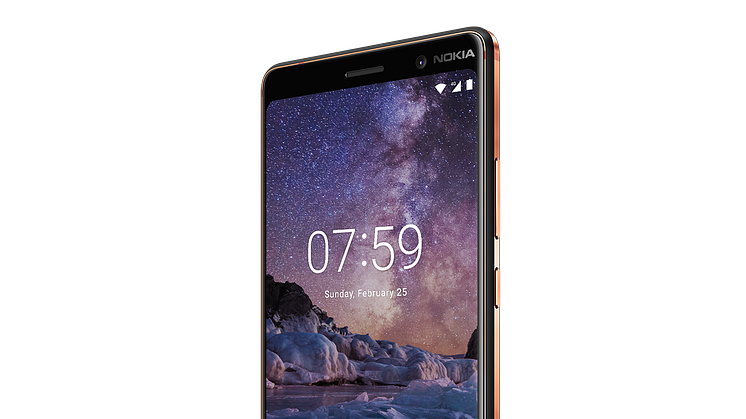 Nokia 7 Plus nu hos Tre.