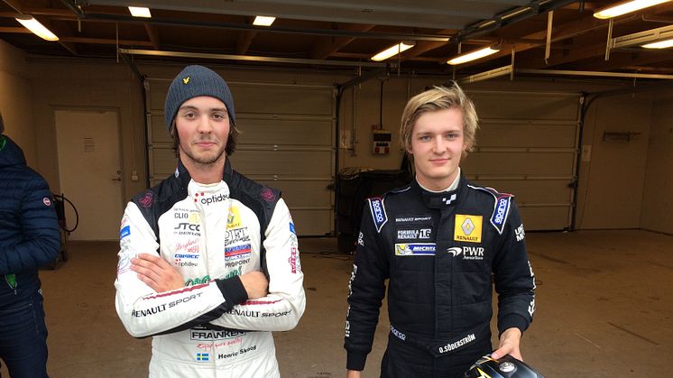 Lyckad STCC-test för toppförarna i Clio Cup och Formel Renault