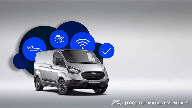 Ford Telematics Essentials er et nyt softwareprogram til Fords flådekunder.