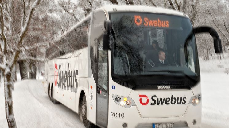 Fler väljer bussen i jul