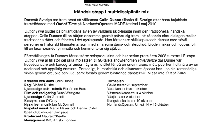 Irländsk stepp i multidisciplinär mix