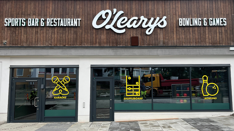O’Learys öppnar ny restaurang i Mörby Centrum! 