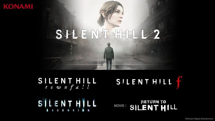 Fully Remade to terrify modern audiences, KONAMI's intense psychological horror masterpiece SILENT HILL 2 is coming to PlayStation®5 and PC STEAM®