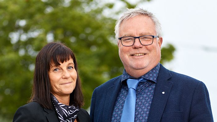 Anneli Wikner och Helge Sjödin, foto: Kristofer Lönnå.