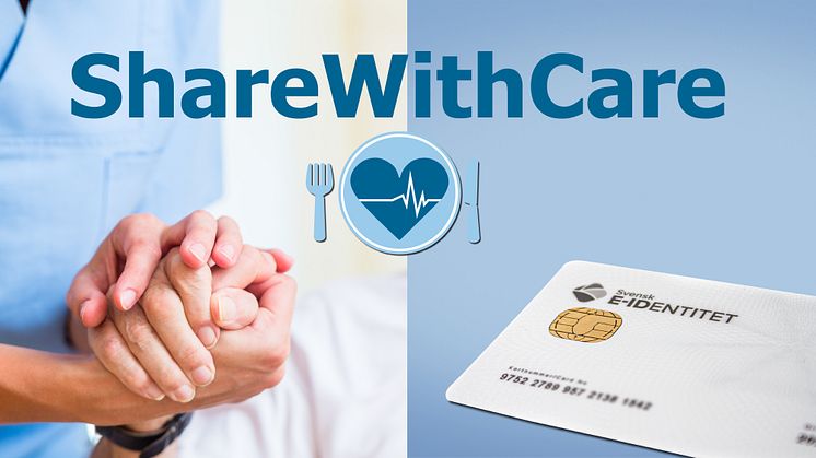Med ShareWithCare säkerställs att gåvorna kommer fram till sjukvårdspersonalen med e-legitimationen SIHTS.