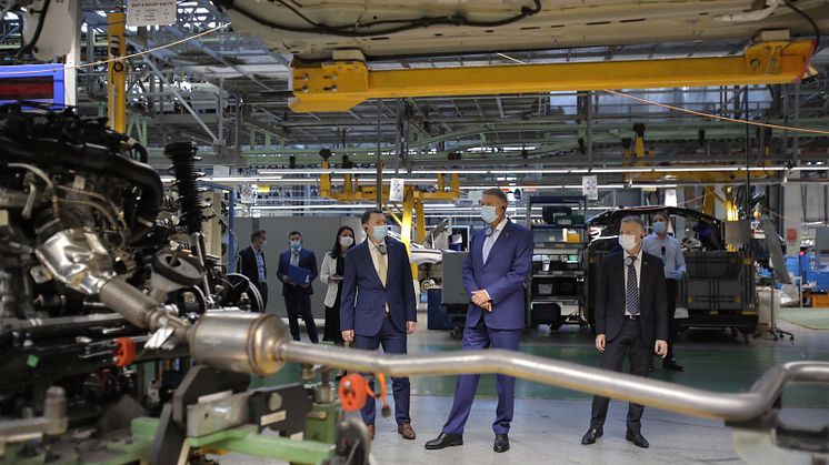 Poza vizita Presedintelui Iohannis la Ford Craiova9