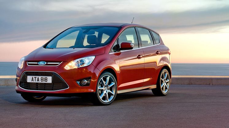 DEKRA utser Ford C-MAX till årets bil och C-MAX och Focus till de mest tillförlitliga bilarna i sina segment