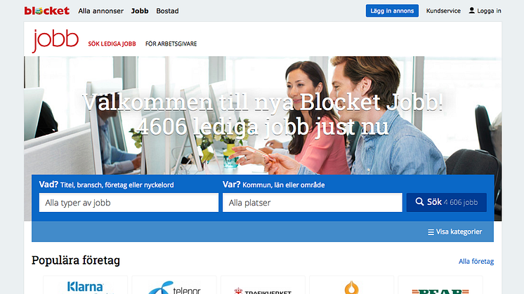 Blocket Jobb förnyar rekryteringsmarknaden