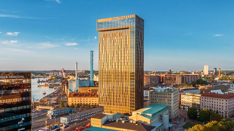 Nybyggda hotell Draken mitt i centrala Göteborg.