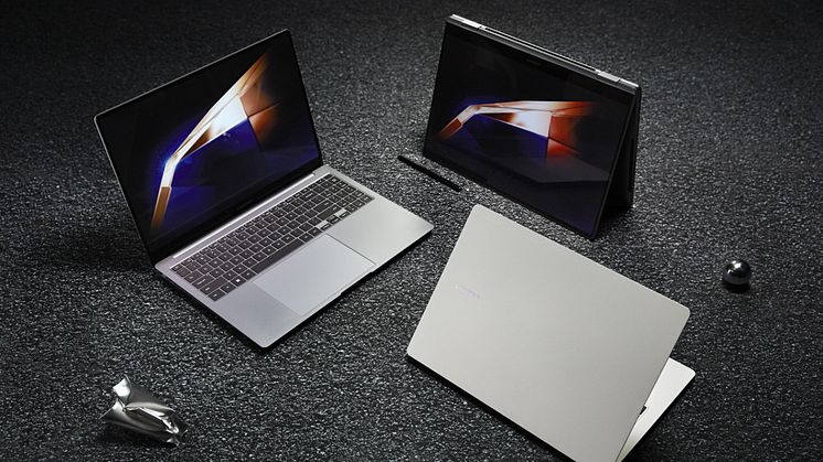 Introduserer Galaxy Book4-serien:  Den mest intelligente og kraftfulle Galaxy Book til nå