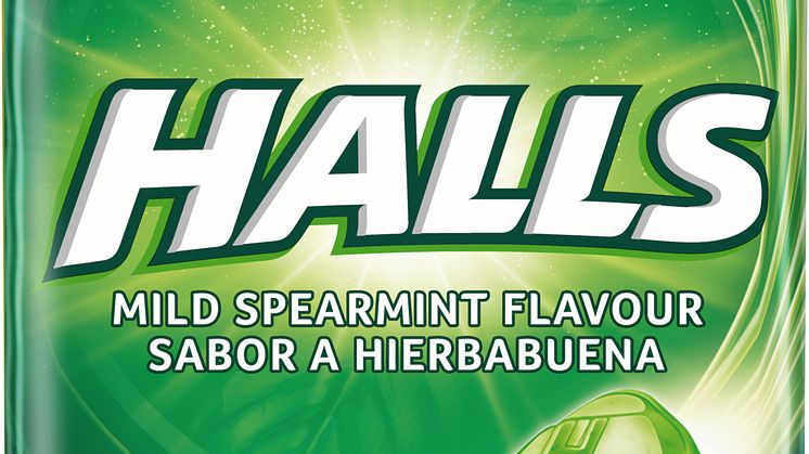 Nuevos Halls hierbabuena